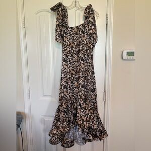 Leopard Print Women's Dress